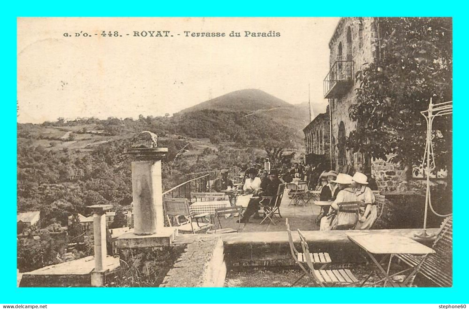 A809 / 489 63 - ROYAT Terrasse Du Paradis - Royat