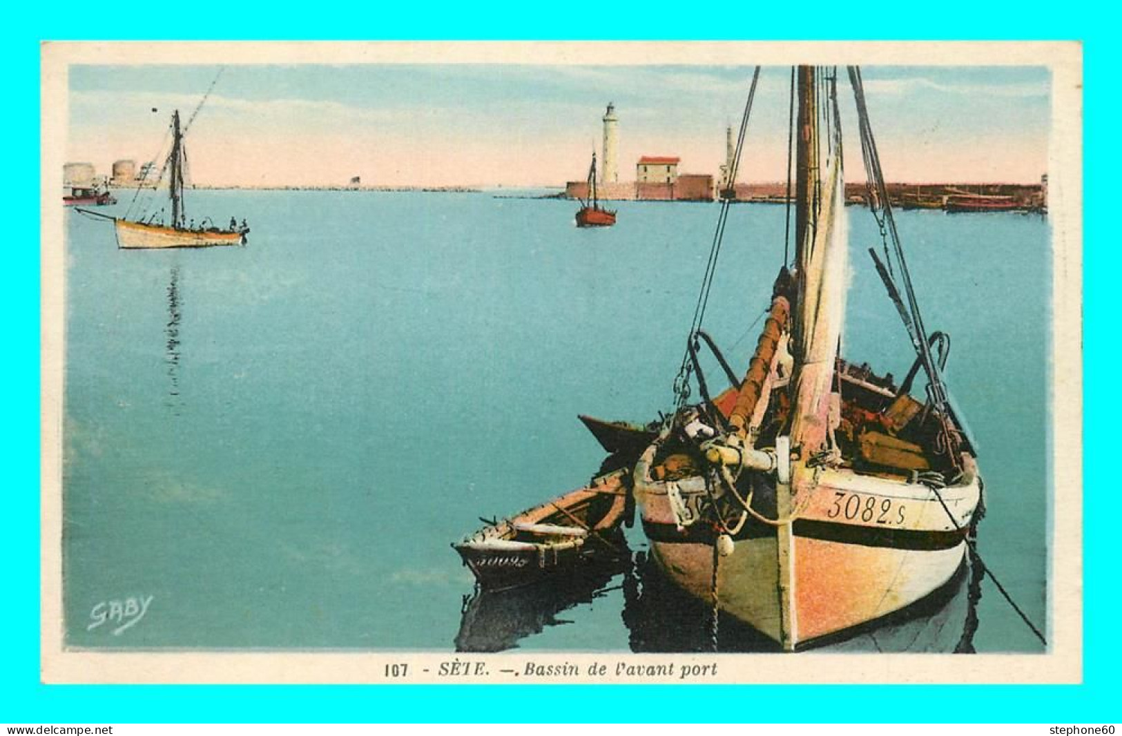 A809 / 649 34 - SETE Bassin De L'avant Port - Sete (Cette)