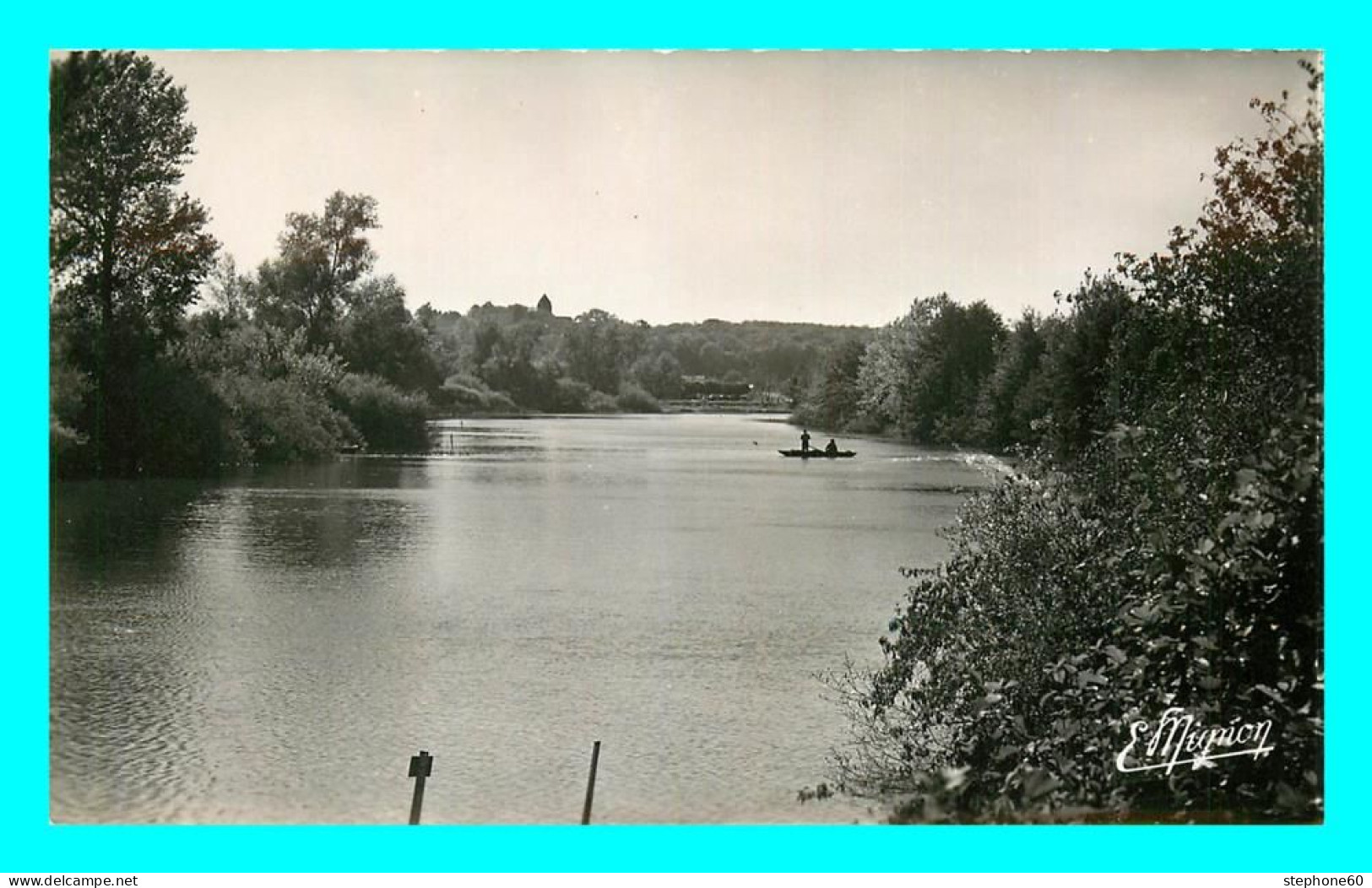 A809 / 041 89 - VILLENEUVE LA GUYARD Pêche Sur L'Yonne Au Chatelot - Villeneuve-la-Guyard