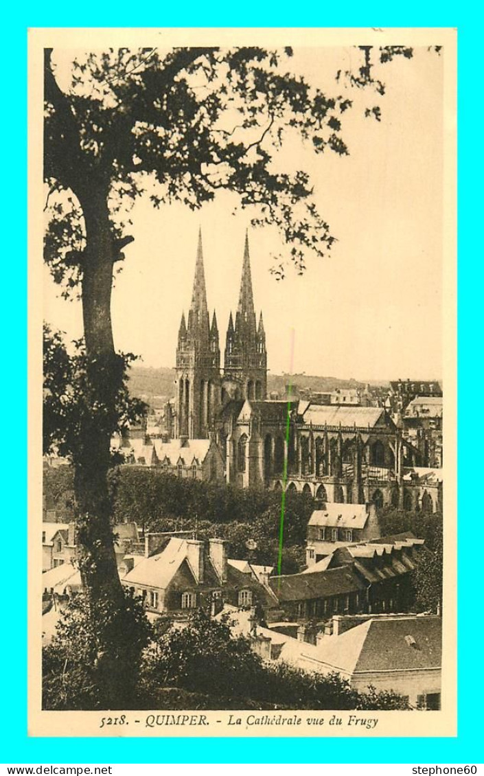 A806 / 625 29 - QUIMPER Cathédrale Vue Du Frugy - Quimper