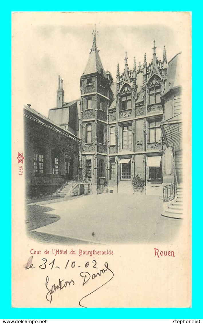 A806 / 671 76 - ROUEN Cour De L'Hotel Du Bourgtheroulde - Rouen