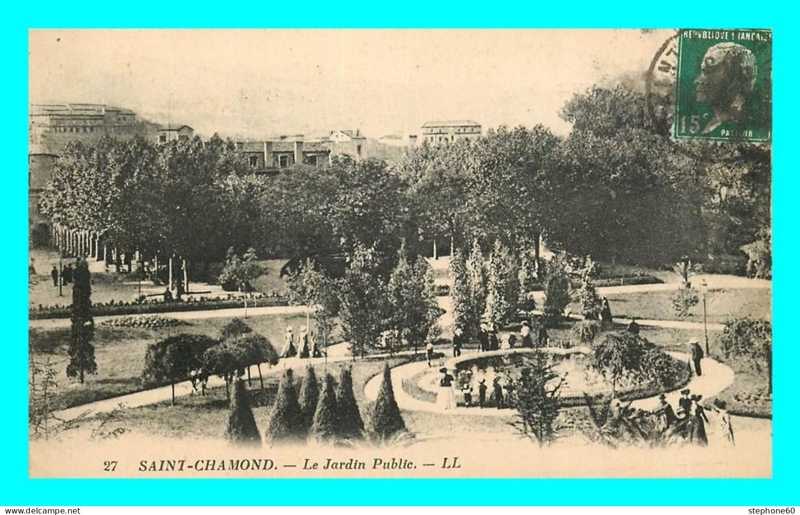 A806 / 089 42 - SAINT CHAMOND Jardin Public - Saint Chamond