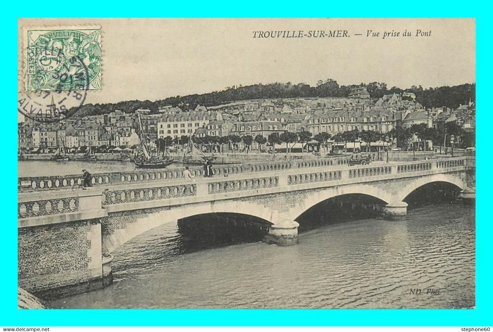 A806 / 385 14 - TROUVILLE Sur MER Vue Prise Du Pont - Trouville