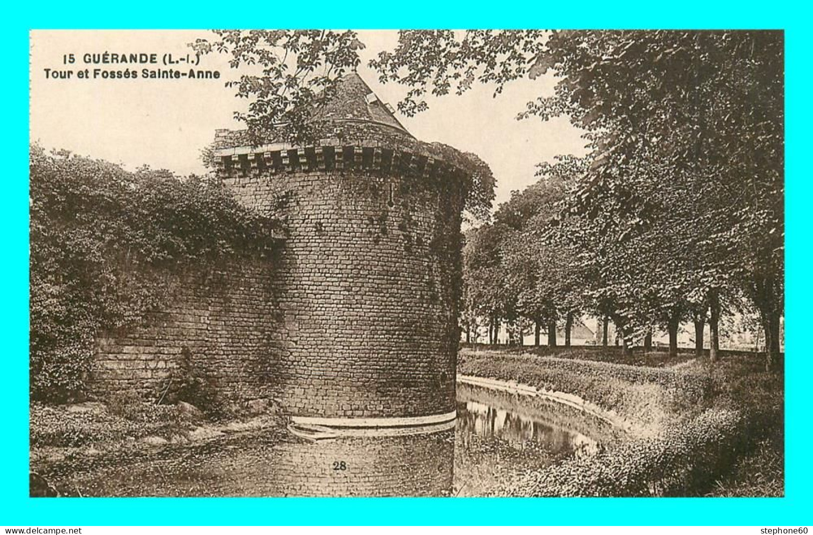 A806 / 455 44 - GUERANDE Tour Du Fossés Sainte Anne - Guérande