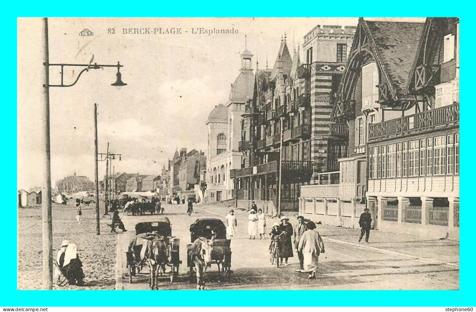 A807 / 075 62 - BERCK PLAGE Esplanade - Berck