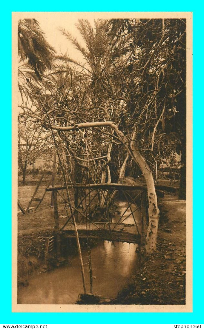 A811 / 613 Algérie BISKRA Ferme DUFOURG Pont Rustique Du Jardin - Biskra