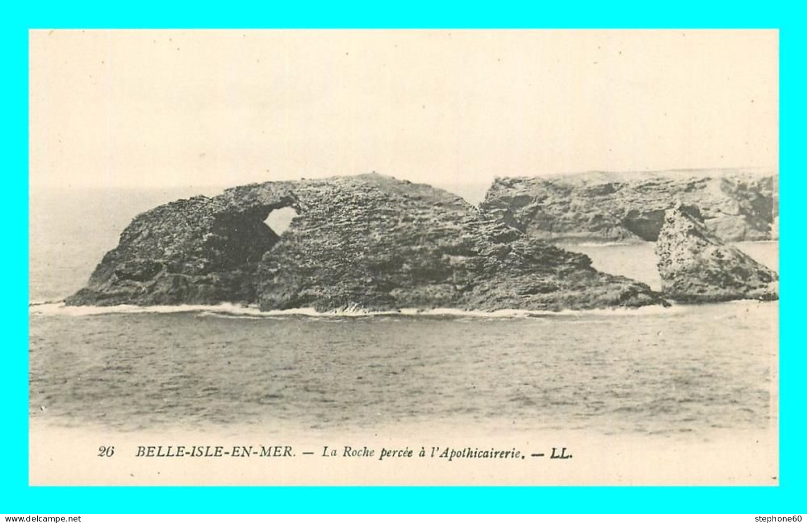 A811 / 431 56 - BELLE ILE EN MER La Roche Percée à L'Apothicairerie - Belle Ile En Mer