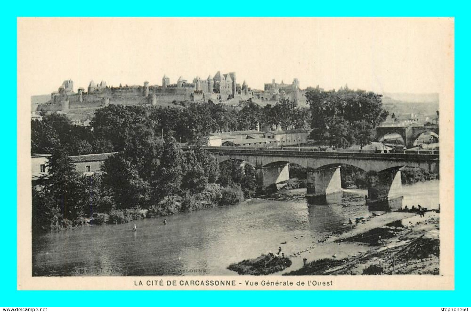 A811 / 115 11 - CARCASSONNE Vue Générale De L'Ouest - Carcassonne