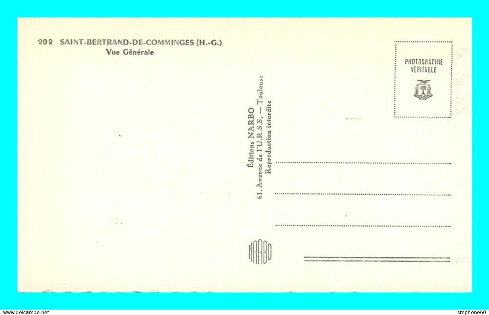 A811 / 009 31 - SAINT BERTRAND DE COMMINGES Vue Générale - Saint Bertrand De Comminges