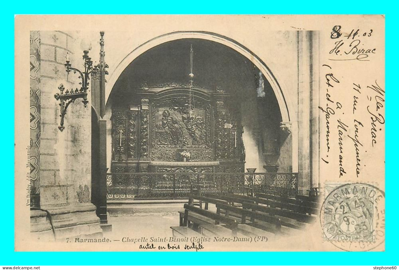 A808 / 017 47 - MARMANDE Chapelle Saint Benoit - Marmande