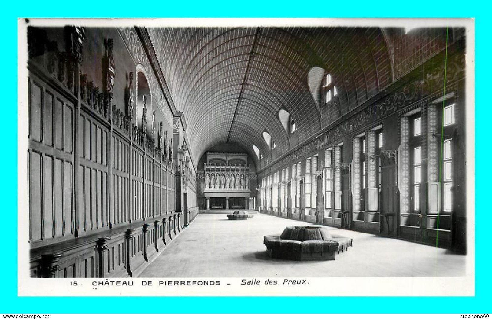 A808 / 167 60 - PIERREFONDS Chateau Salle Des Preux - Pierrefonds