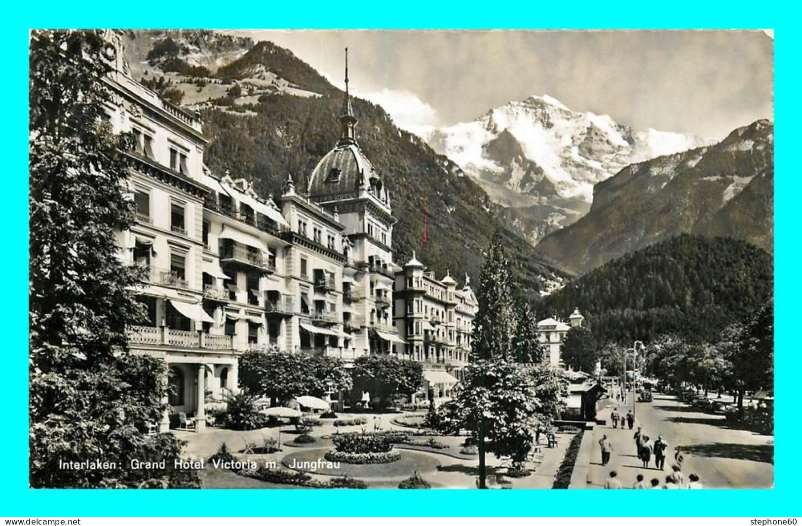 A808 / 279 Suisse INTERLAKEN Grand Hotel Victoria M. Jungfrau - Interlaken