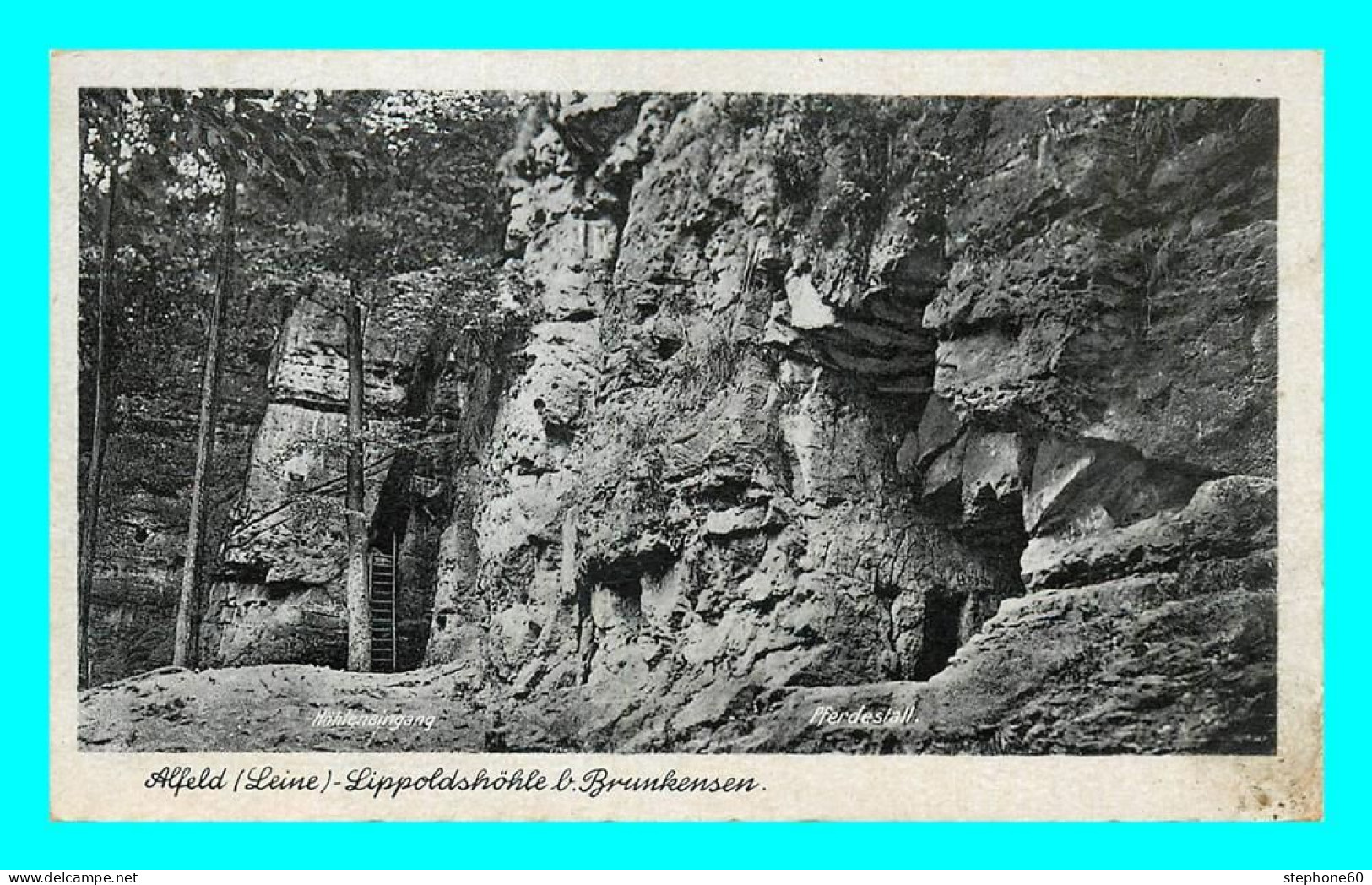 A808 / 347 ALFELD ( Leine ) Lippoldshohle B. Brunkensen - Alfeld