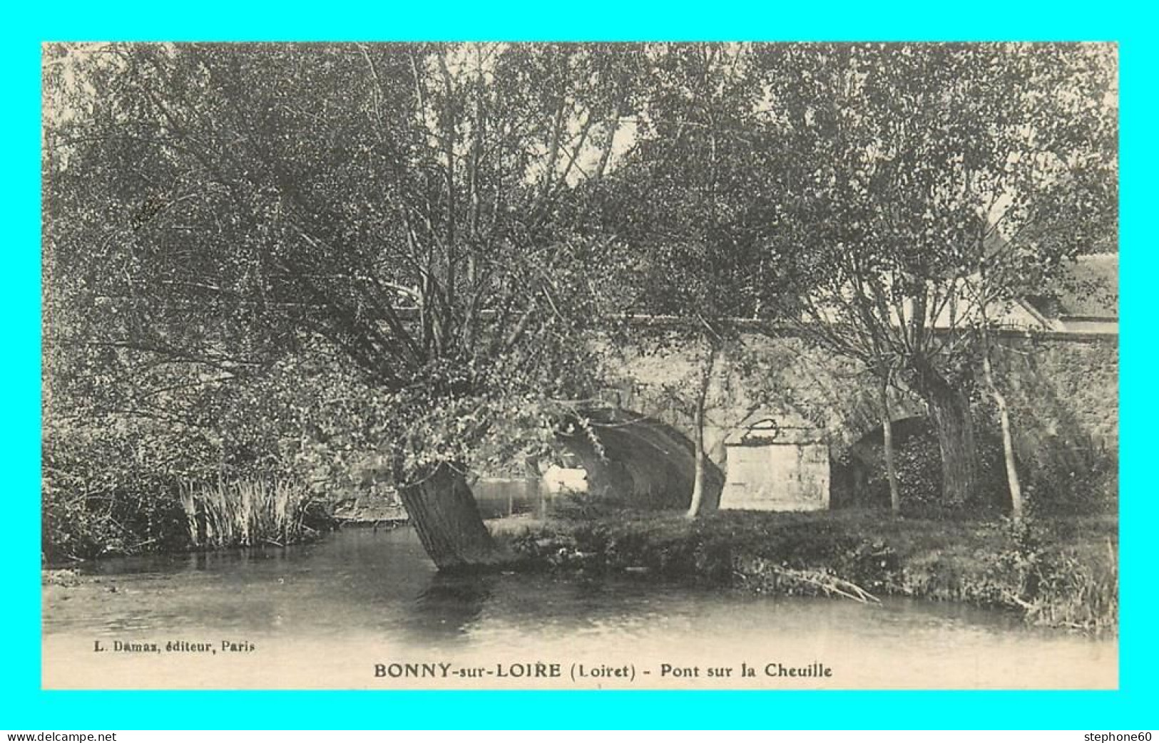 A808 / 43145 - BONNY SUR LOIRE Pont Sur La Cheuille - Autres & Non Classés