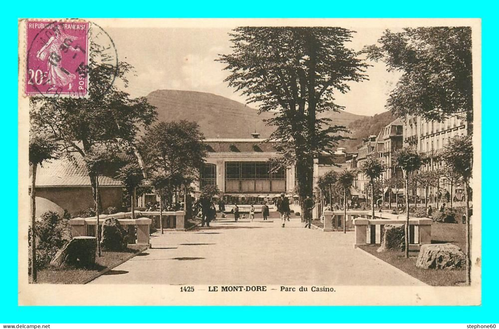 A808 / 499 63 - LE MONT DORE Parc Du Casino - Le Mont Dore