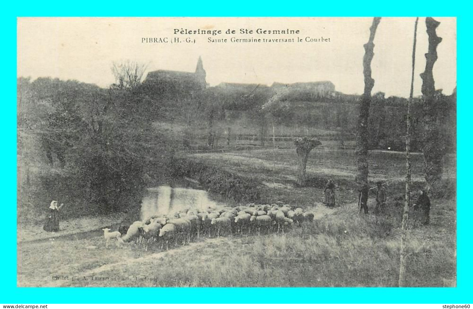 A812 / 149 31 - PIBRAC Sainte Germaine Traversant Le Courbet ( Mouton ) - Pibrac