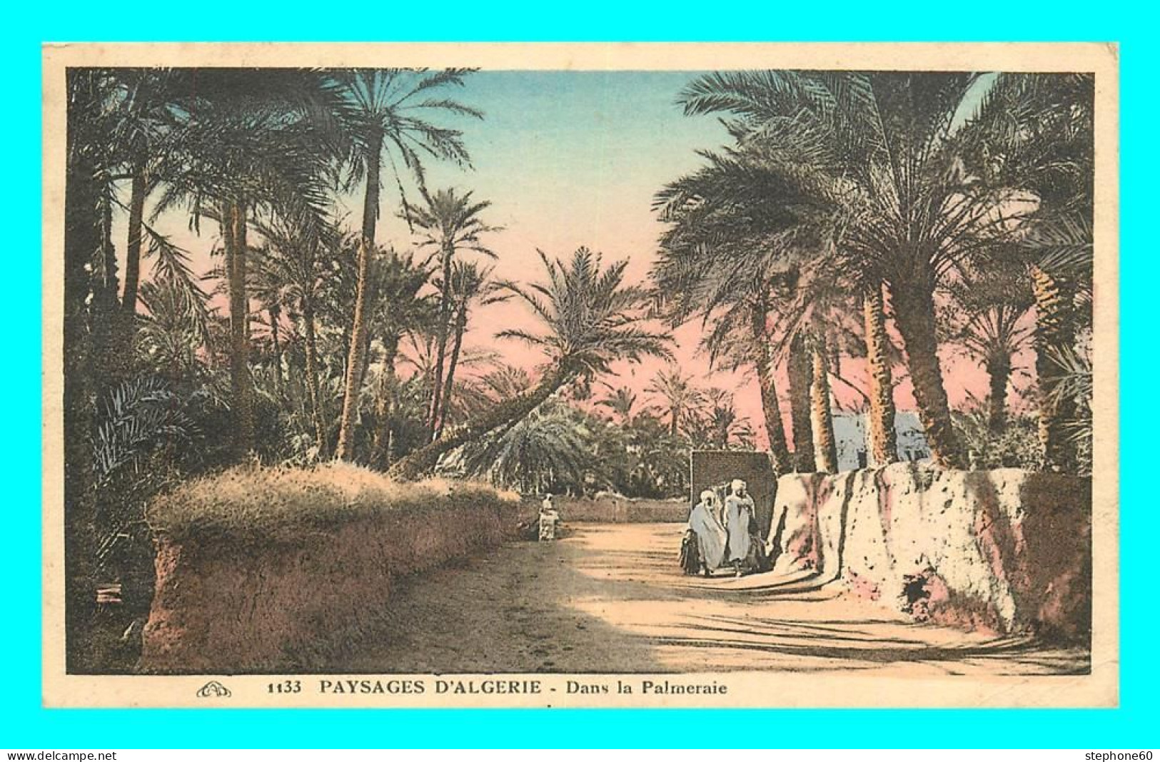 A813 / 091 ALGERIE Paysage D'Algérie ( Timbre Surcharge )a - Autres & Non Classés