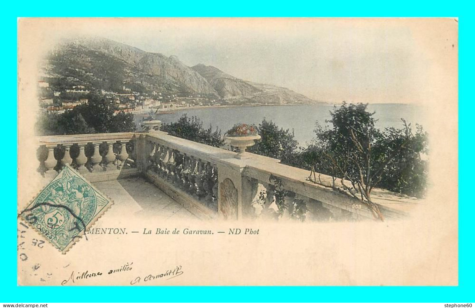 A810 / 197 06 - MENTON Baie De Garavan - Menton