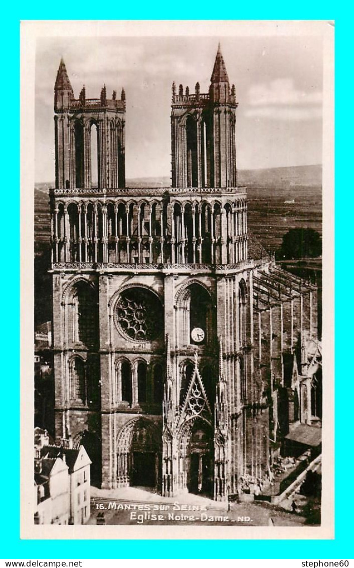 A810 / 585 78 - MANTES SUR SEINE Eglise Notre Dame - Mantes La Jolie