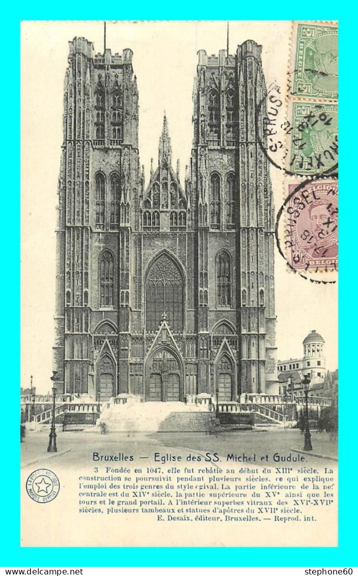 A810 / 573 BRUXELLES Eglise Des SS Michel Et Gudule - Andere & Zonder Classificatie