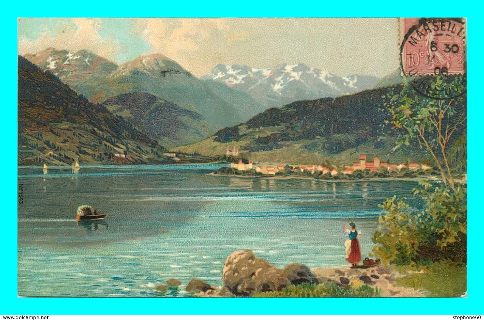 A814 / 403 Paysage Un Lac - Sonstige & Ohne Zuordnung