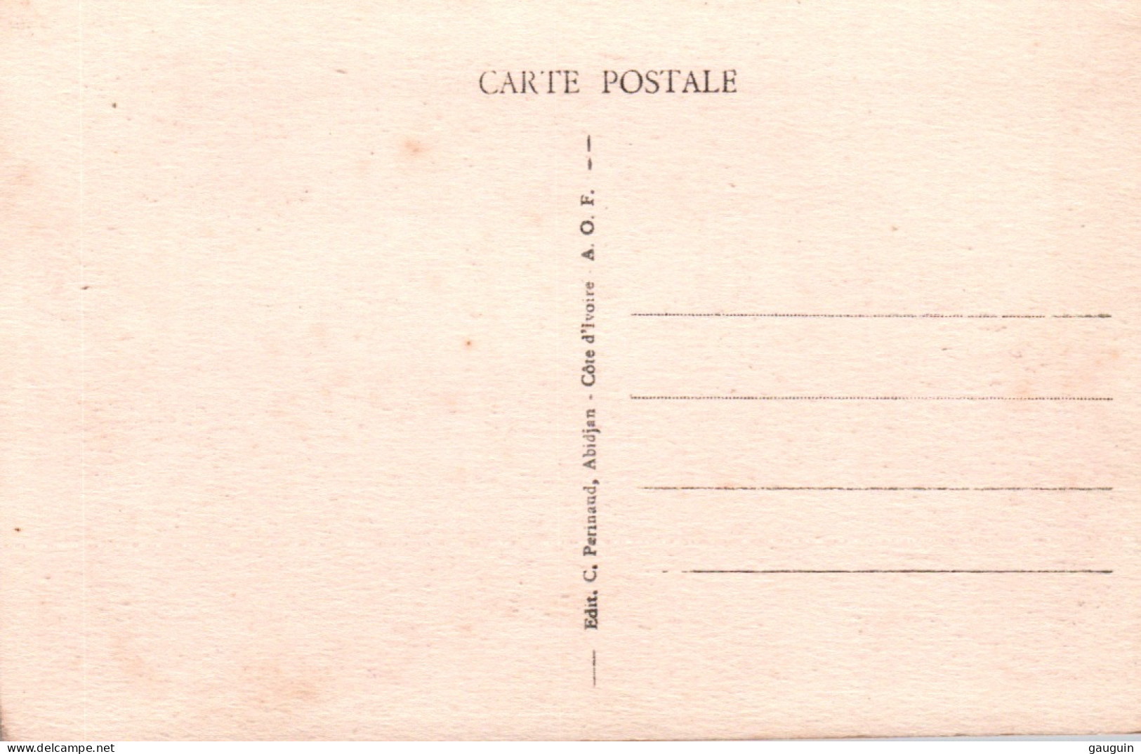 CPA - BOUAKÉ - La Gare - Edition C.Perinaud - Ivory Coast