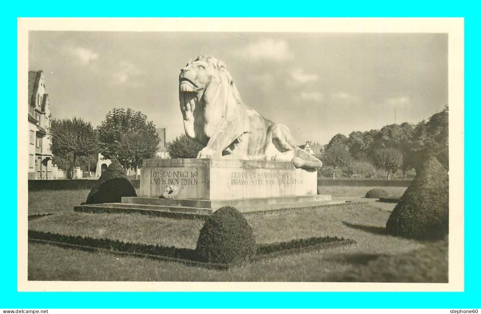 A811 / 311 LAHR Schwarzwald Statue Lion Monument - Lahr