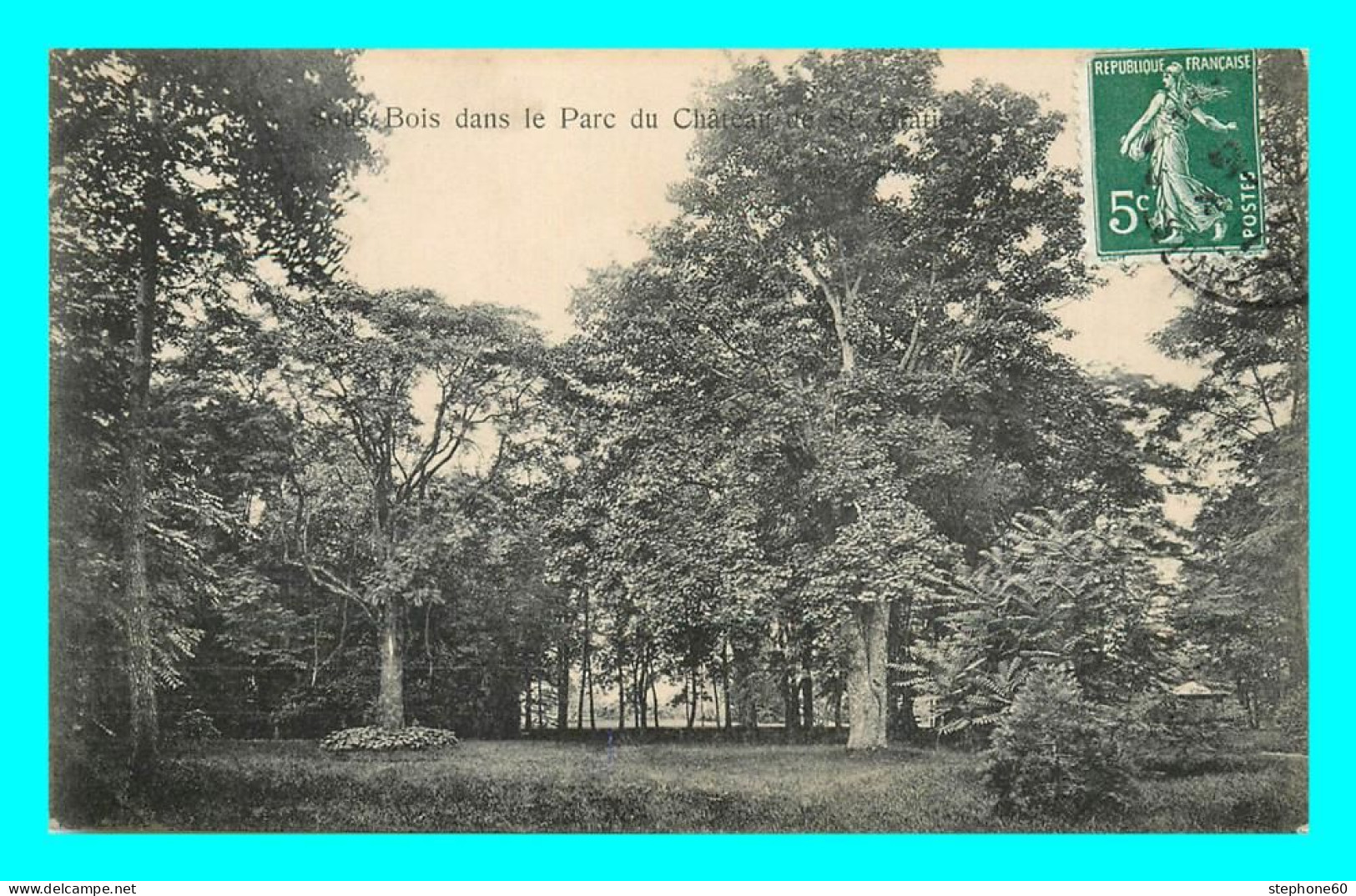 A812 / 013 95 - SAINT GRATIEN Sous Bois Dans Le Parc Du Chateau - Saint Gratien