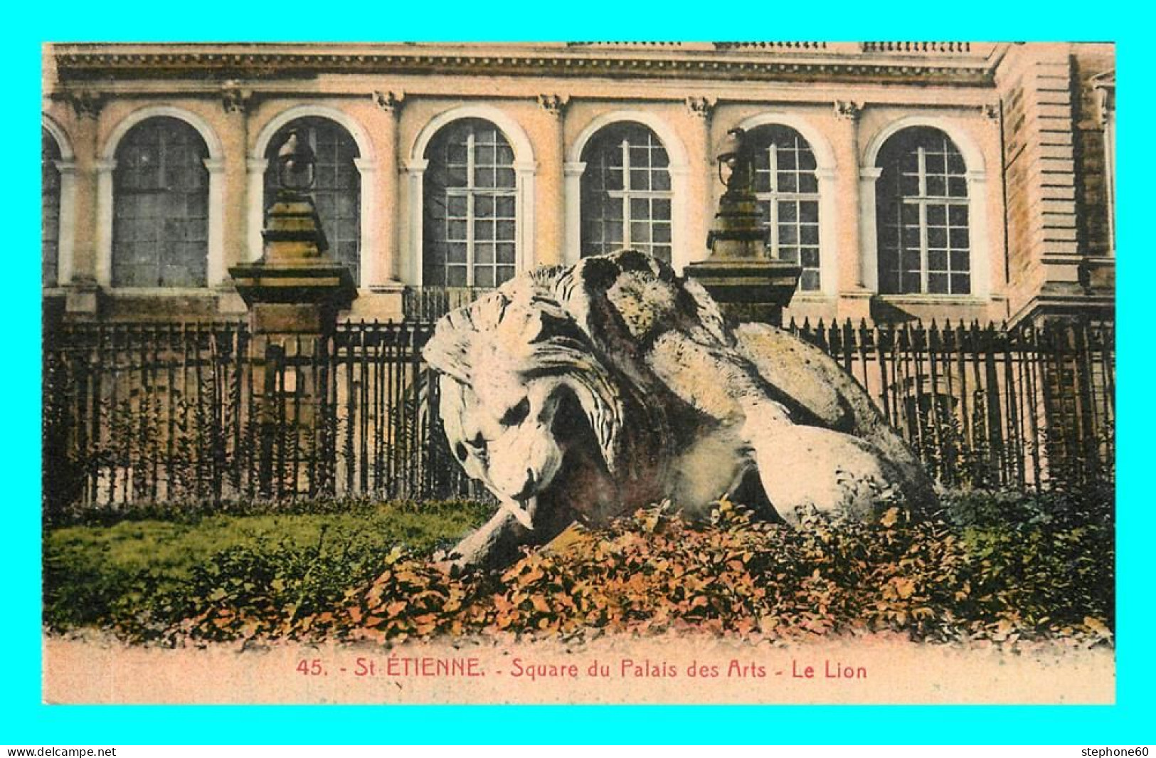 A812 / 511 42 - SAINT ETIENNE Square Du Palais Des Arts Le Lion - Saint Etienne