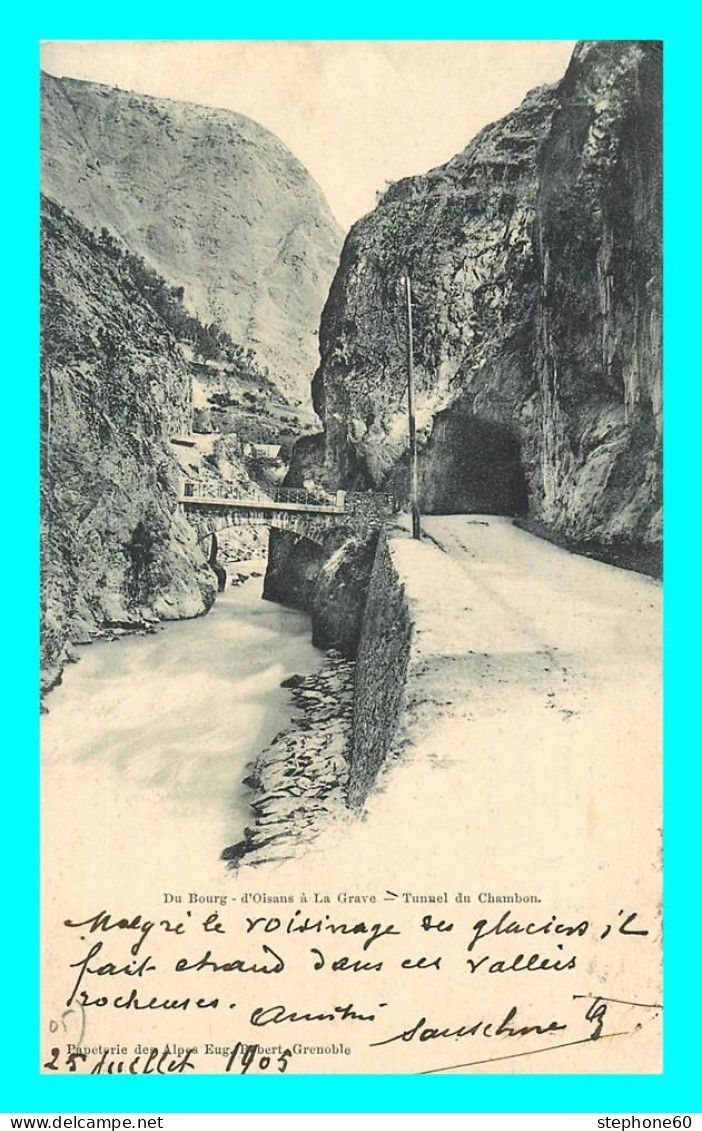 A812 / 641 38 - Bourg D'Oisans à La Grave Tunnel Du Chambon - Autres & Non Classés