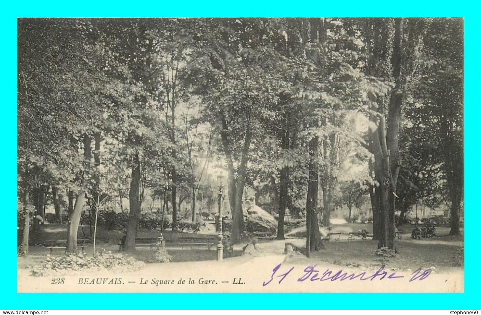 A812 / 563 60 - BEAUVAIS Square De La Gare - Beauvais