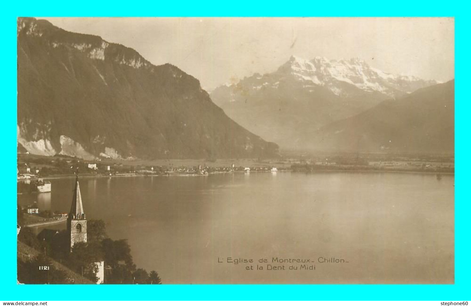 A816 / 273 Suisse Eglise De Montreux Chillon Et Dent Du Midi - Mon