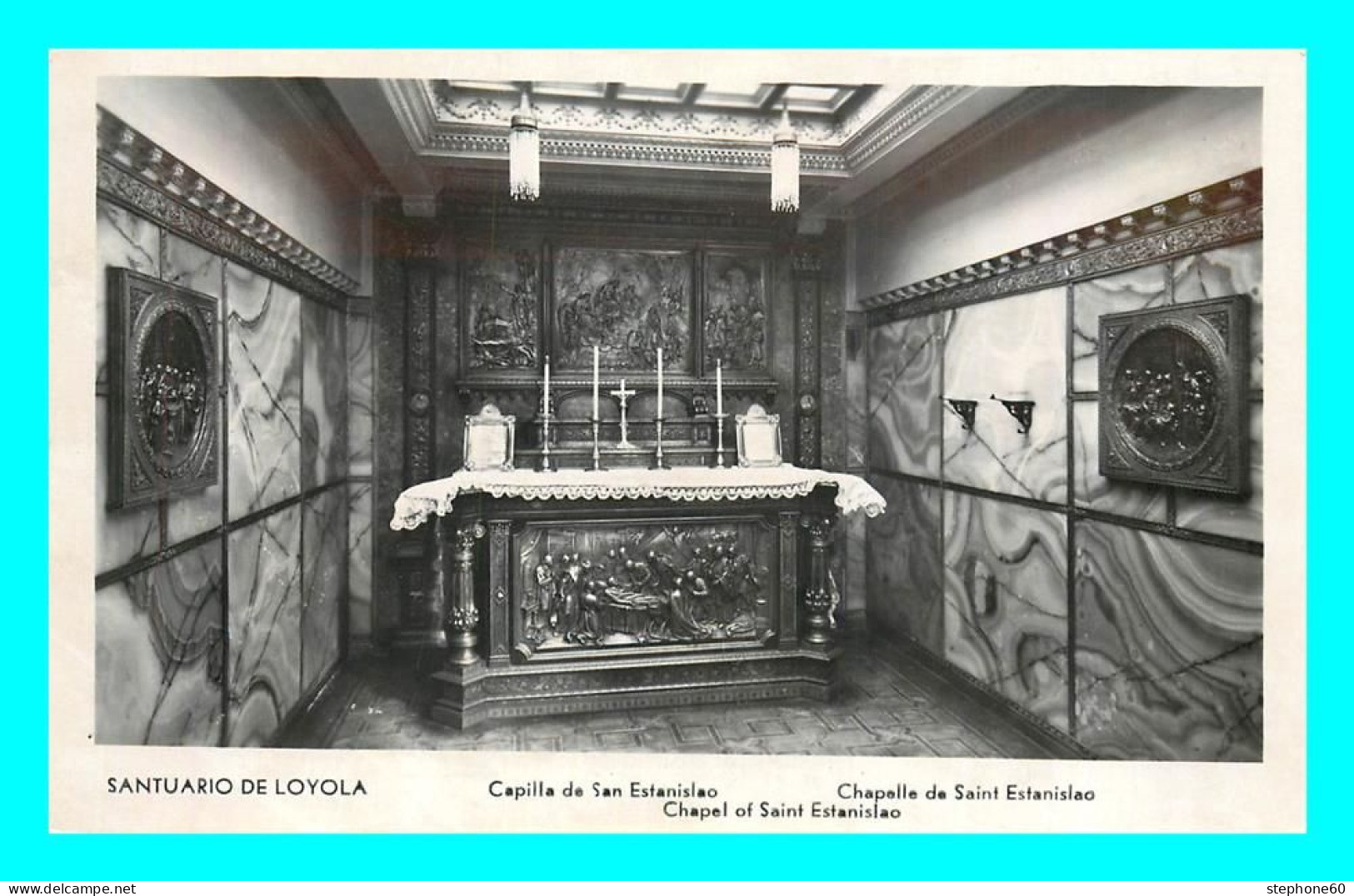 A816 / 329 Espagne Santuario De Loyola Chapelle De Saint Estanislao - Sonstige & Ohne Zuordnung