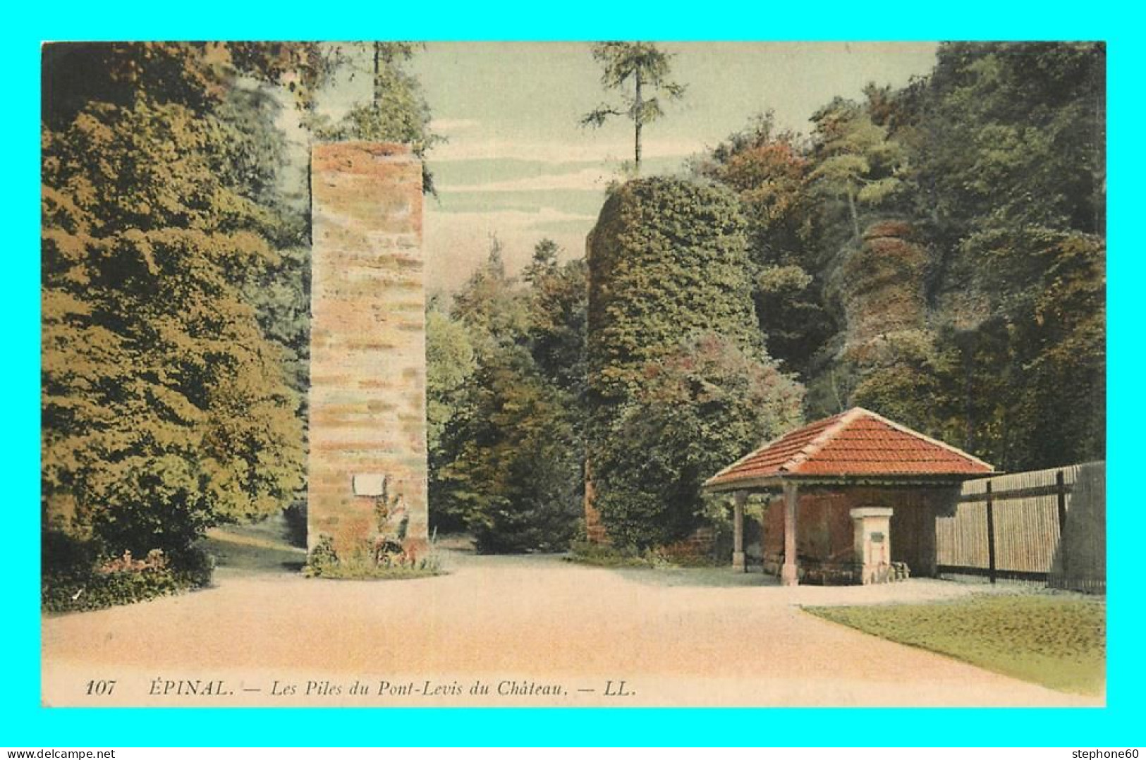 A816 / 275 88 - EPINAL Les Piles Du Pont Levis Du Chateau - Epinal