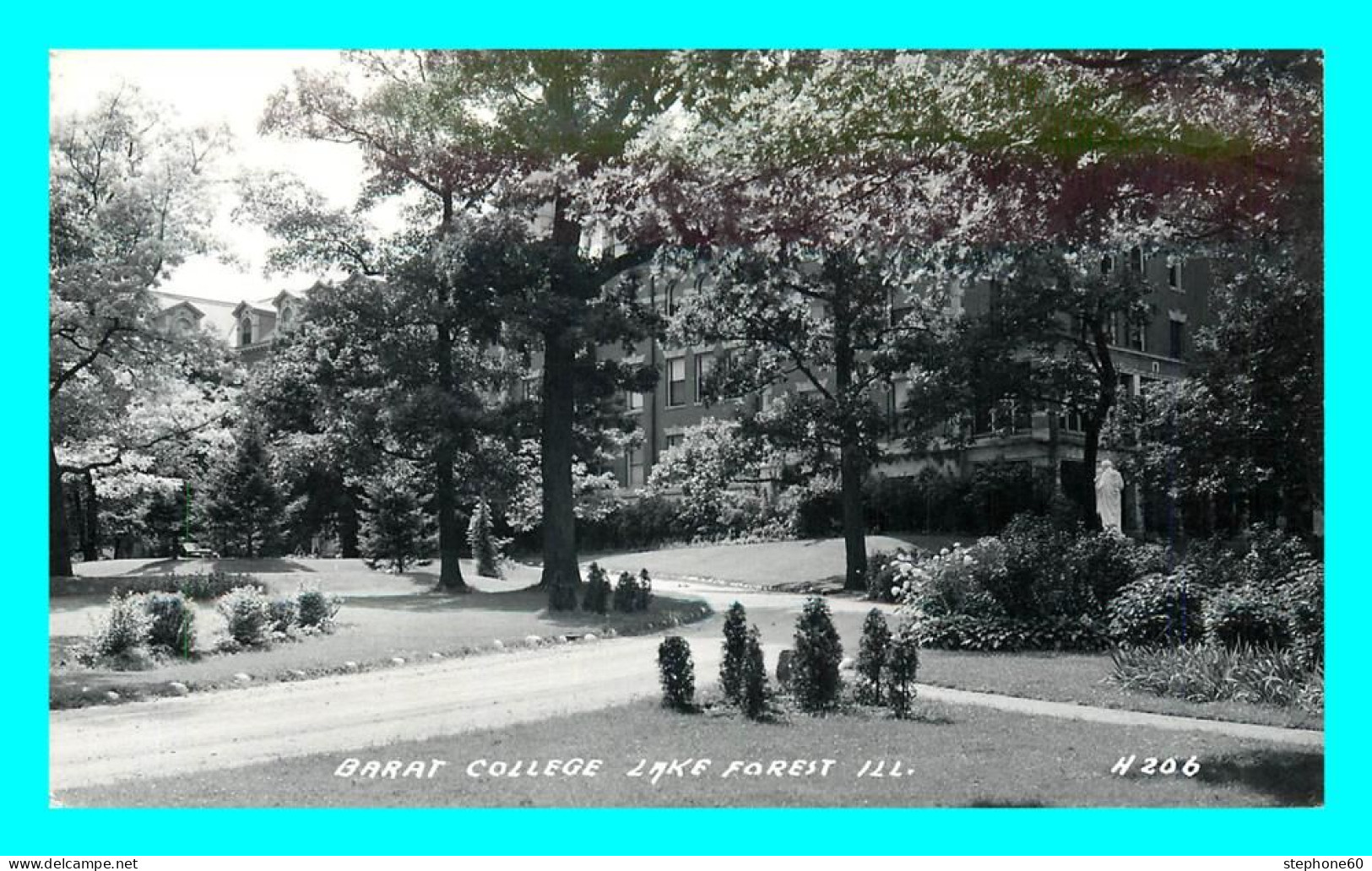 A813 / 215 Garat College Lake Forest Ill Carte PHOTO - Andere & Zonder Classificatie