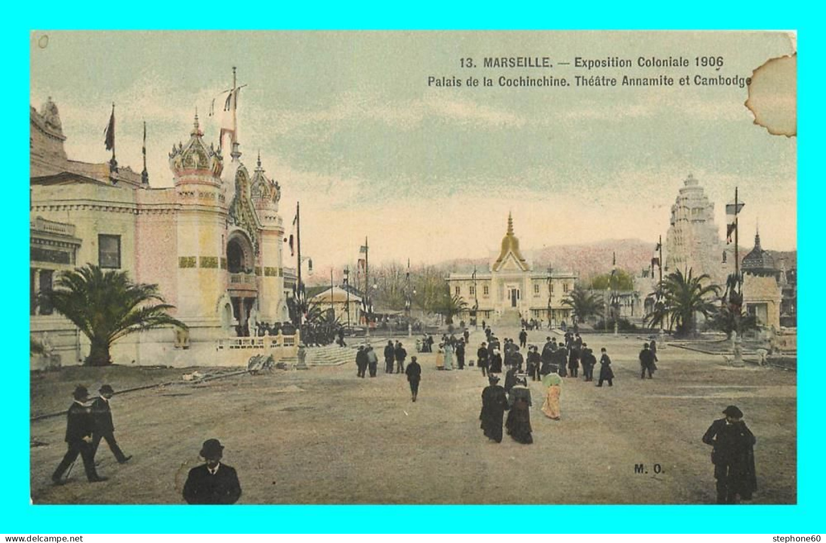 A813 / 385 13 - MARSEILLE Exposition Coloniale 1906 Palais De La Cochinchine - Exposiciones Coloniales 1906 - 1922