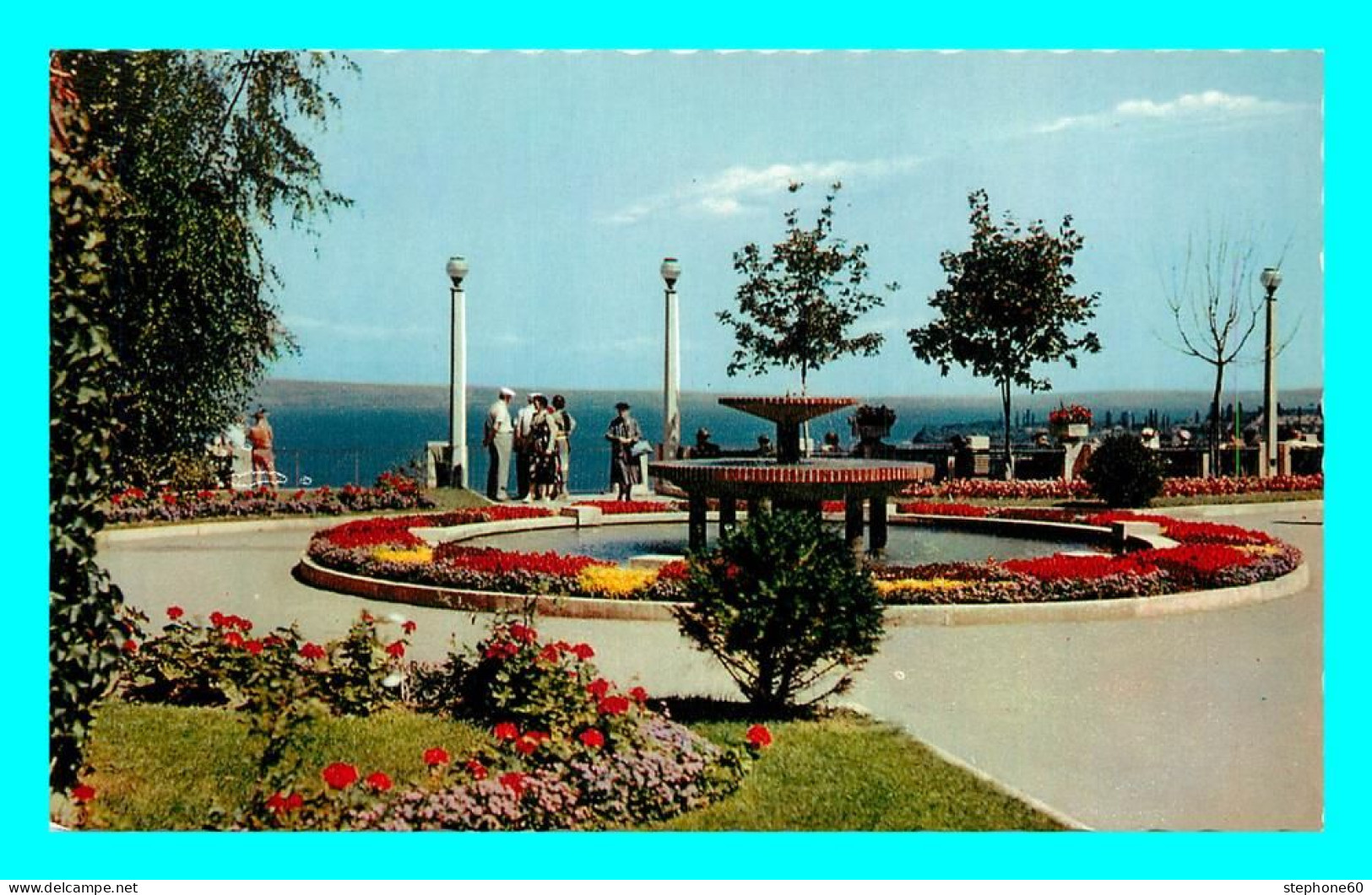 A813 / 389 74 - THONON LES BAINS Terrasses Fleuries Du Chateau De Sonnaz - Thonon-les-Bains