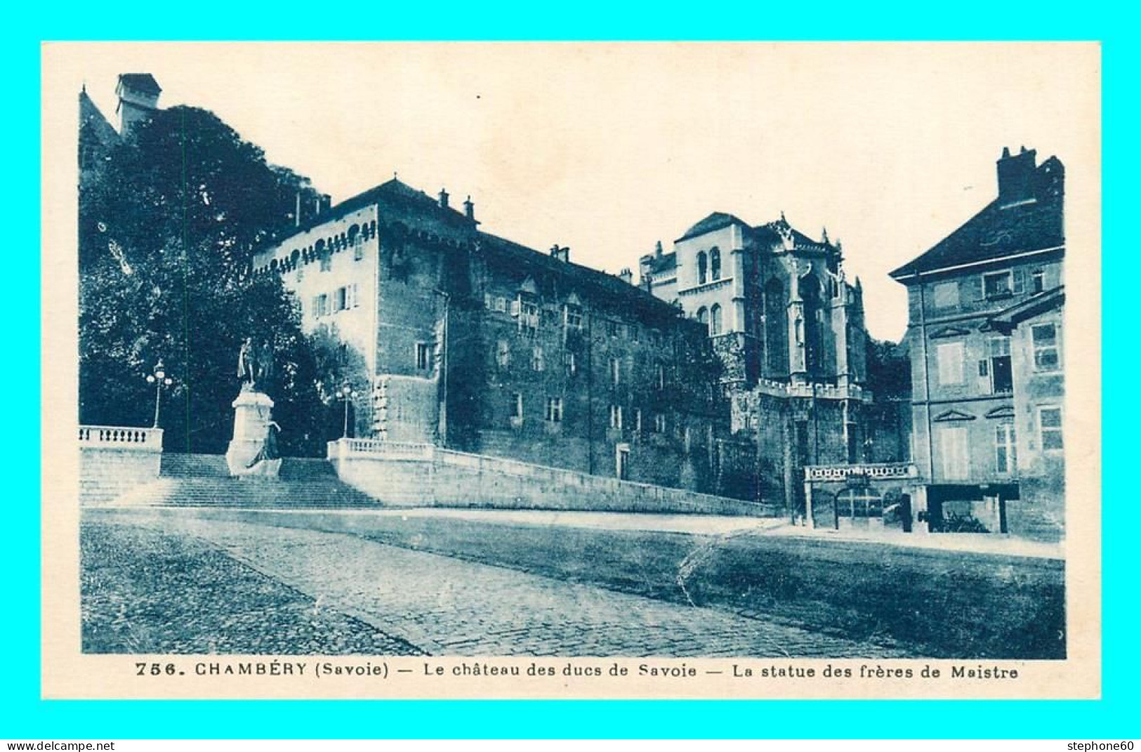 A813 / 437 73 - CHAMBERY Chateau Des Ducs De Savoie - Statue - Chambery