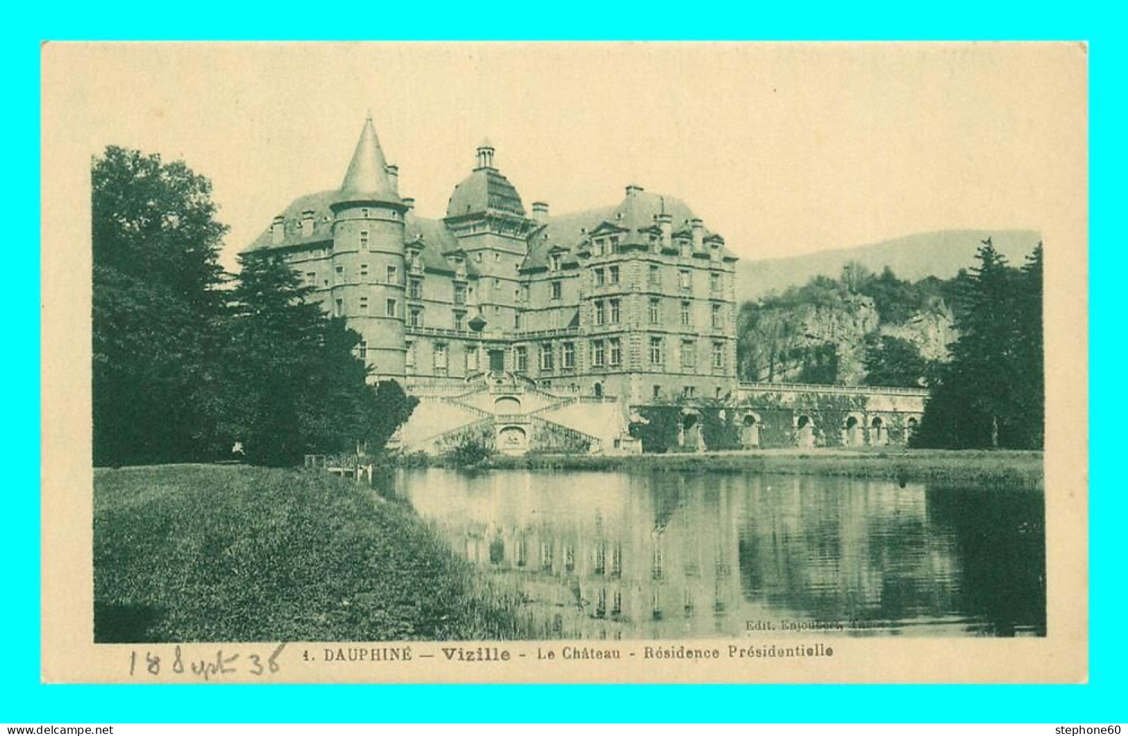 A813 / 429 38 - VIZILLE Chateau - Vizille