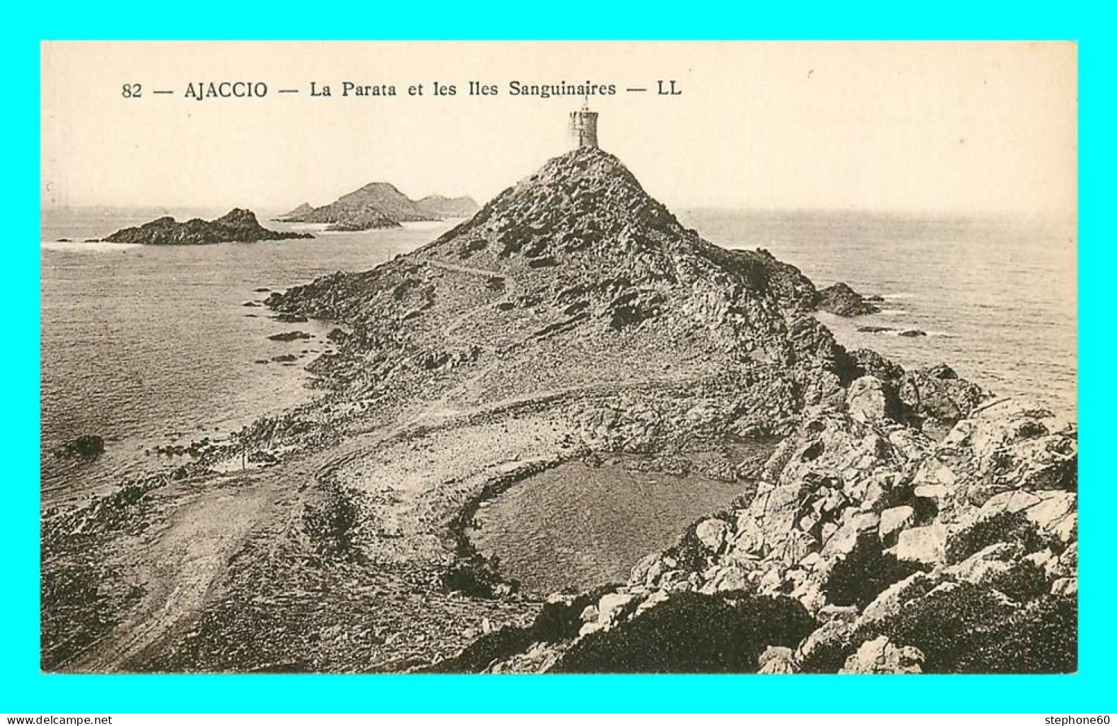 A814 / 011 20 - AJACCIO La Parat Et Les Iles Sanguinaires - Ajaccio