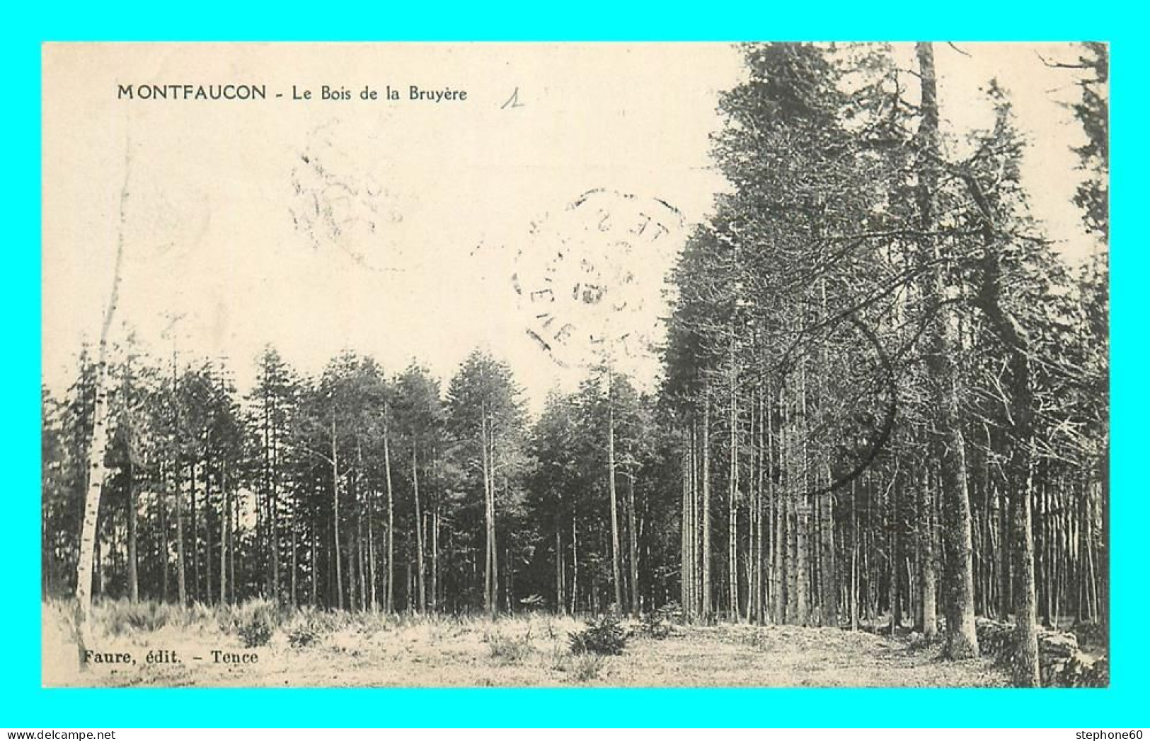 A814 / 105 43 - MONTFAUCON EN VELAY Le Bois De La Bruyere - Montfaucon En Velay