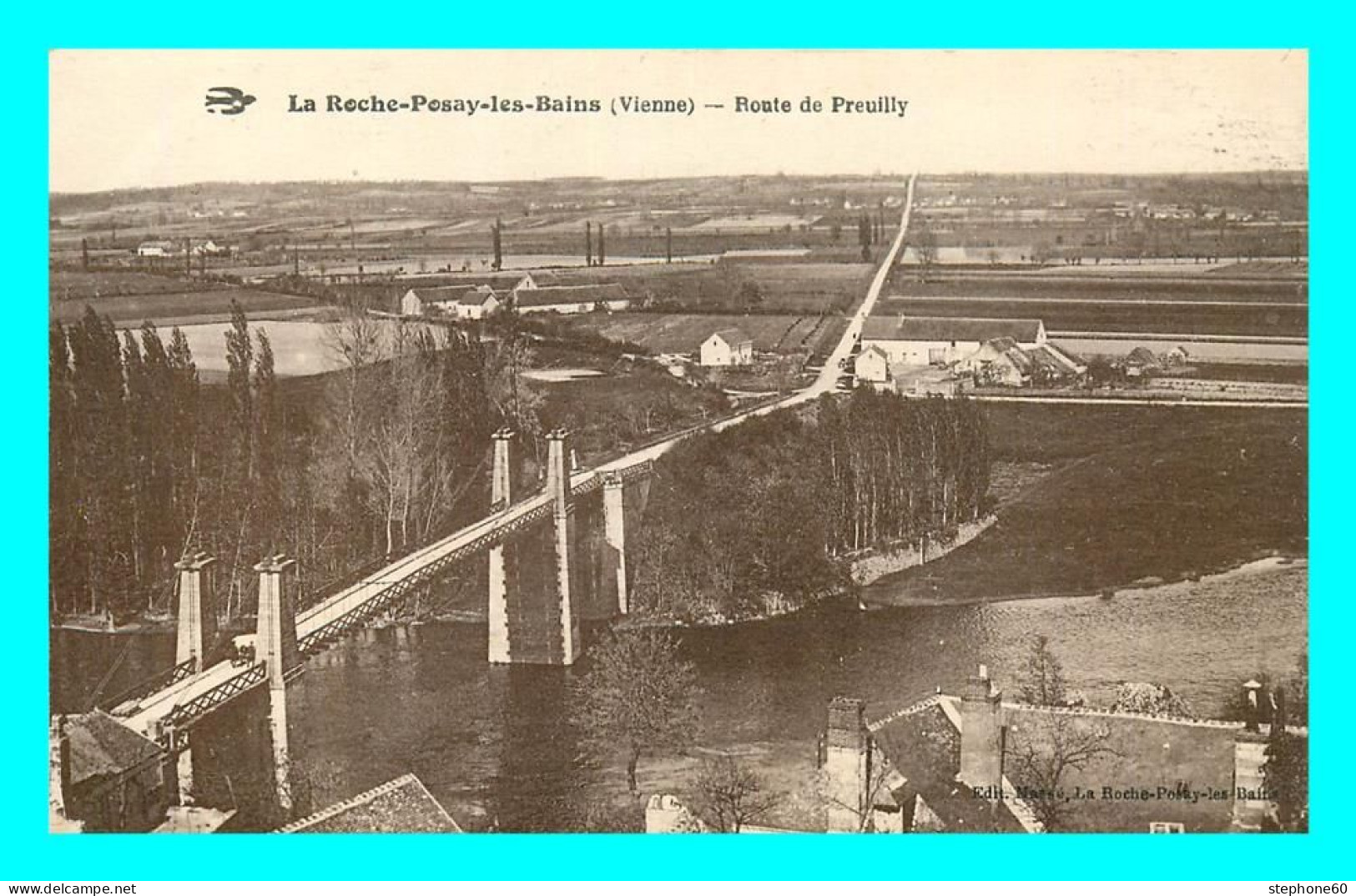 A818 / 189 86 - LA ROCHE POSAY Les BAINS Route De Preuilly - La Roche Posay