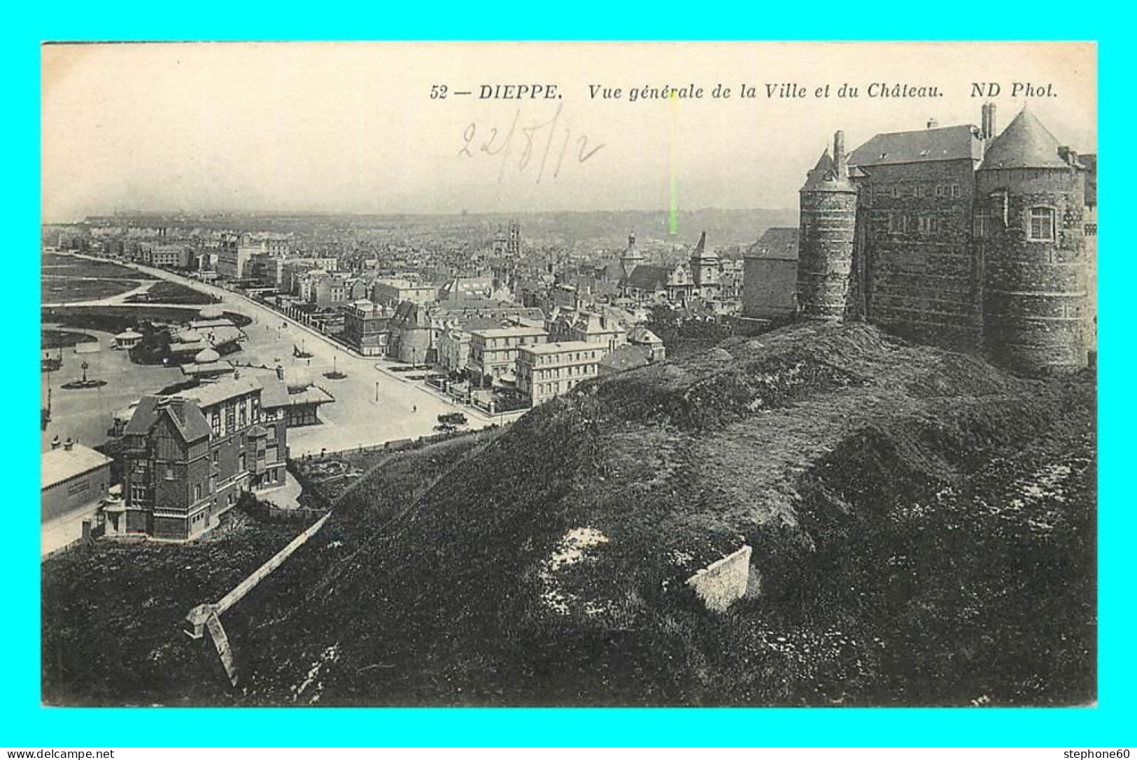 A818 / 439 76 - DIEPPE Vue Générale De La Ville Et Du Chateau - Dieppe