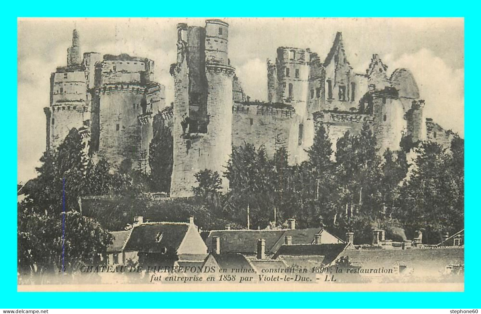 A815 / 131 60 - PIERREFONDS Chateau En Ruines - Pierrefonds
