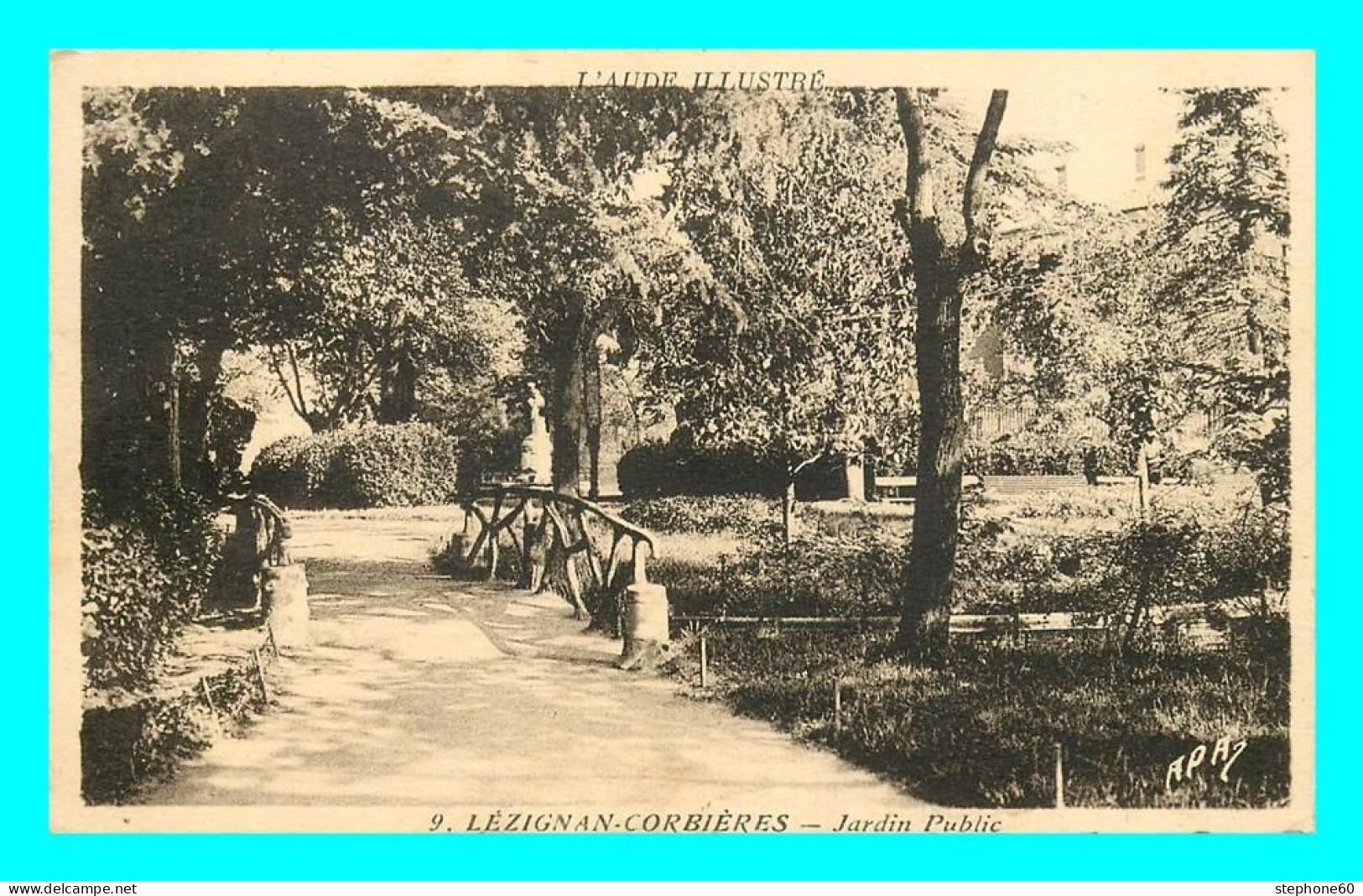 A815 / 227 11 - LEZIGNAN CORBIERES Jardin Public - Sonstige & Ohne Zuordnung