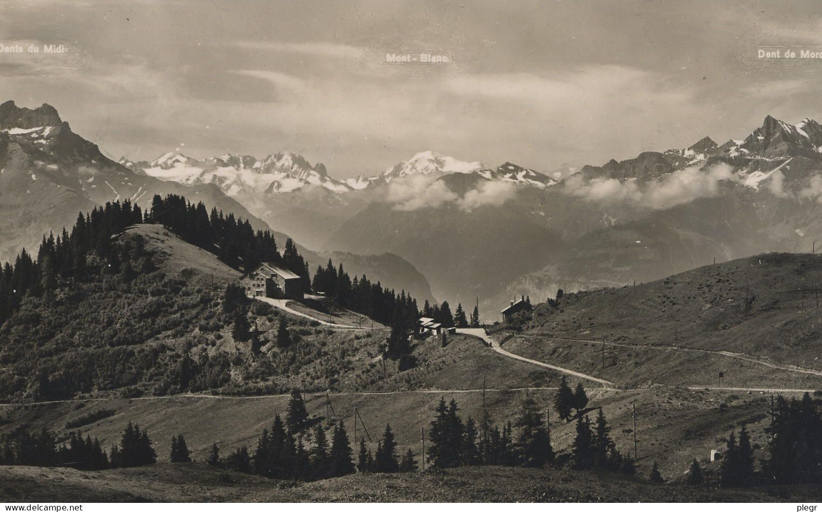 1-CHEVD 01 30 - BRETAYE - DENT DU MIDI - MONT BLANC - DENT DE MORCLES - Morcles