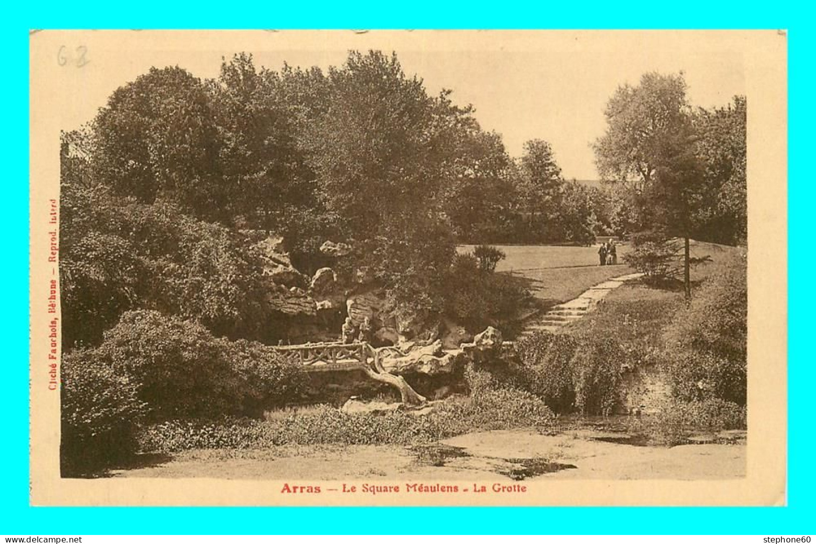 A815 / 417 62 - ARRAS Square Méaulens La Grotte - Arras