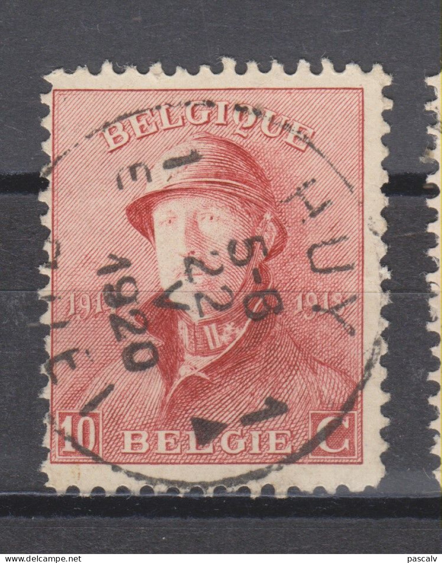 COB 168 Oblitération Centrale HUY 1 - 1919-1920 Roi Casqué