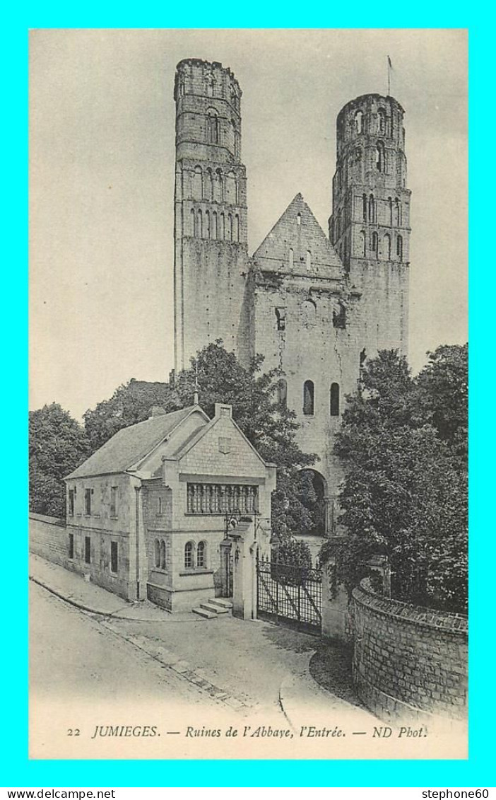 A816 / 483 76 - JUMIEGES Ruines De L'Abbaye Entrée - Jumieges