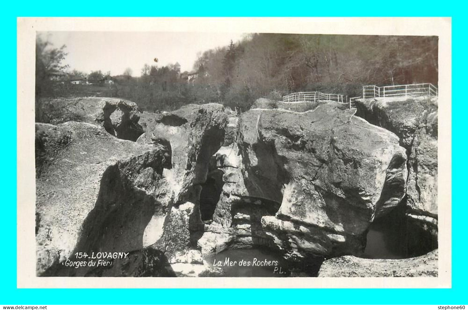 A820 / 459 74 - LOVAGNY Gorges Du Fier La Mer Des Rochers - Lovagny